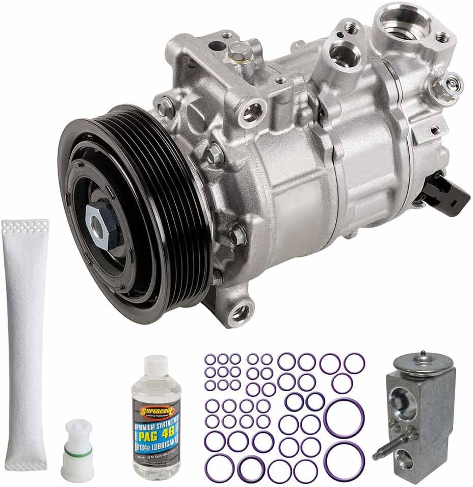 For Audi Q5 2018 2019 2020 OEM AC Compressor w/A/C Repair Kit - BuyAutoParts 61-97569RN New