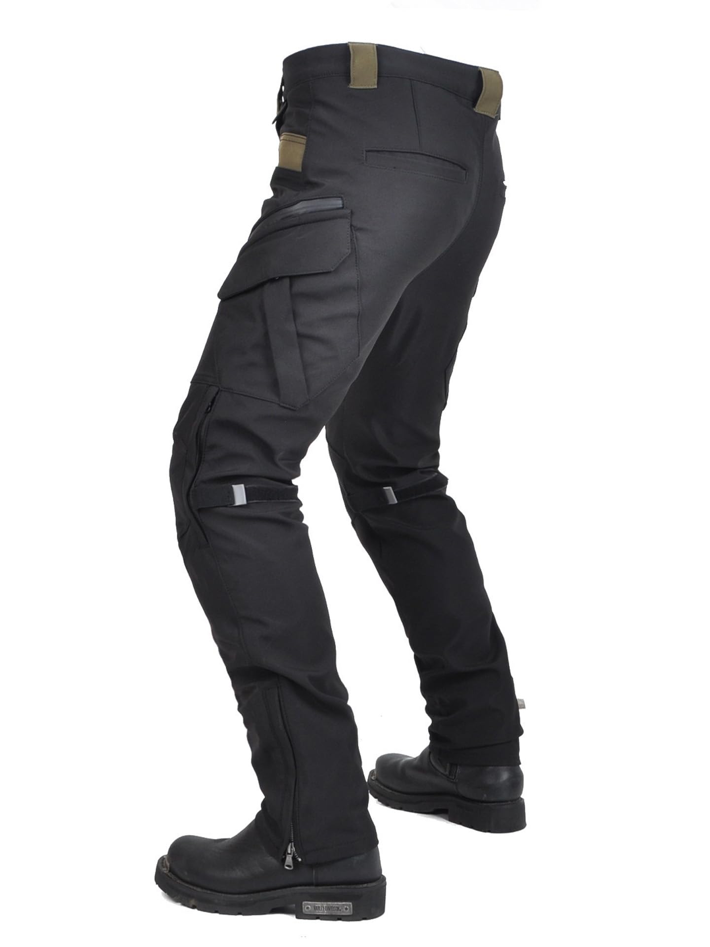 Borvane GuardiaStrada Pantaloni Moto Uomo e Donna con Protezioni Rimovibili