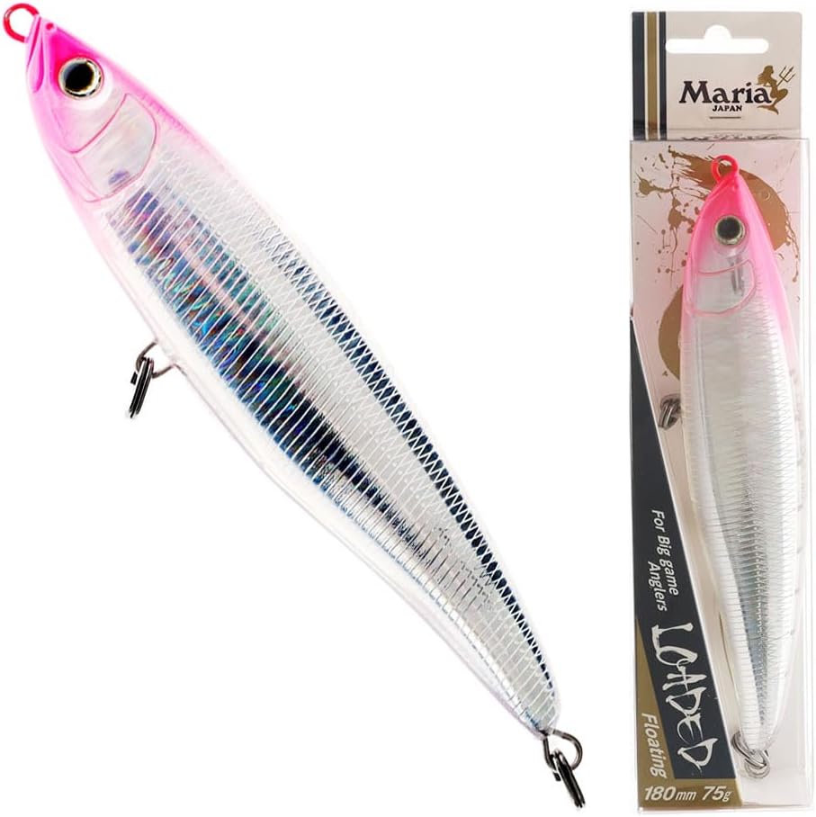 マリア(Maria) 青物 ペンシルベイト ローデッド 140mm/180mm F/S