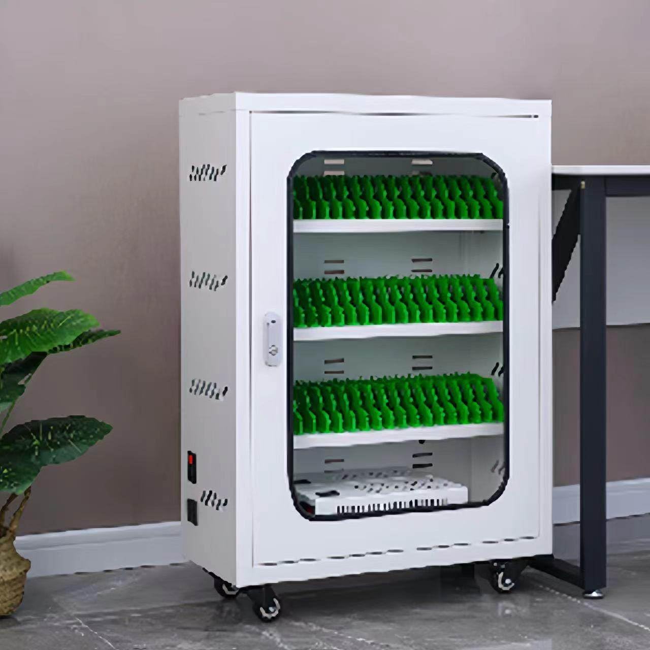 GTHTUHFD Cellphone Usb Station Lockers Rechargeable Mobile Phone Charging Cabinet,Aluminum Alloy Mobile Phone Cabinet,20Slots-30Slots,60Slots