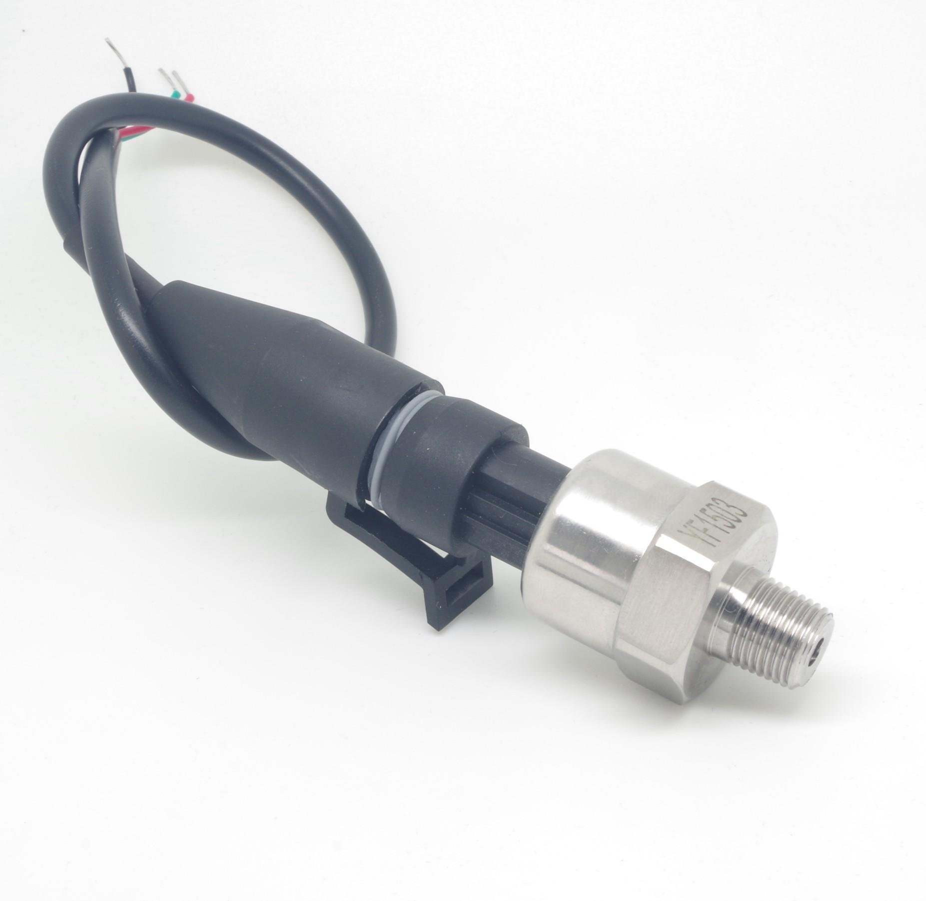 Pressure Transducer Transmitter Input 5VDC Output 0.5-4.5V Gas Air Oil Fuel 1/8