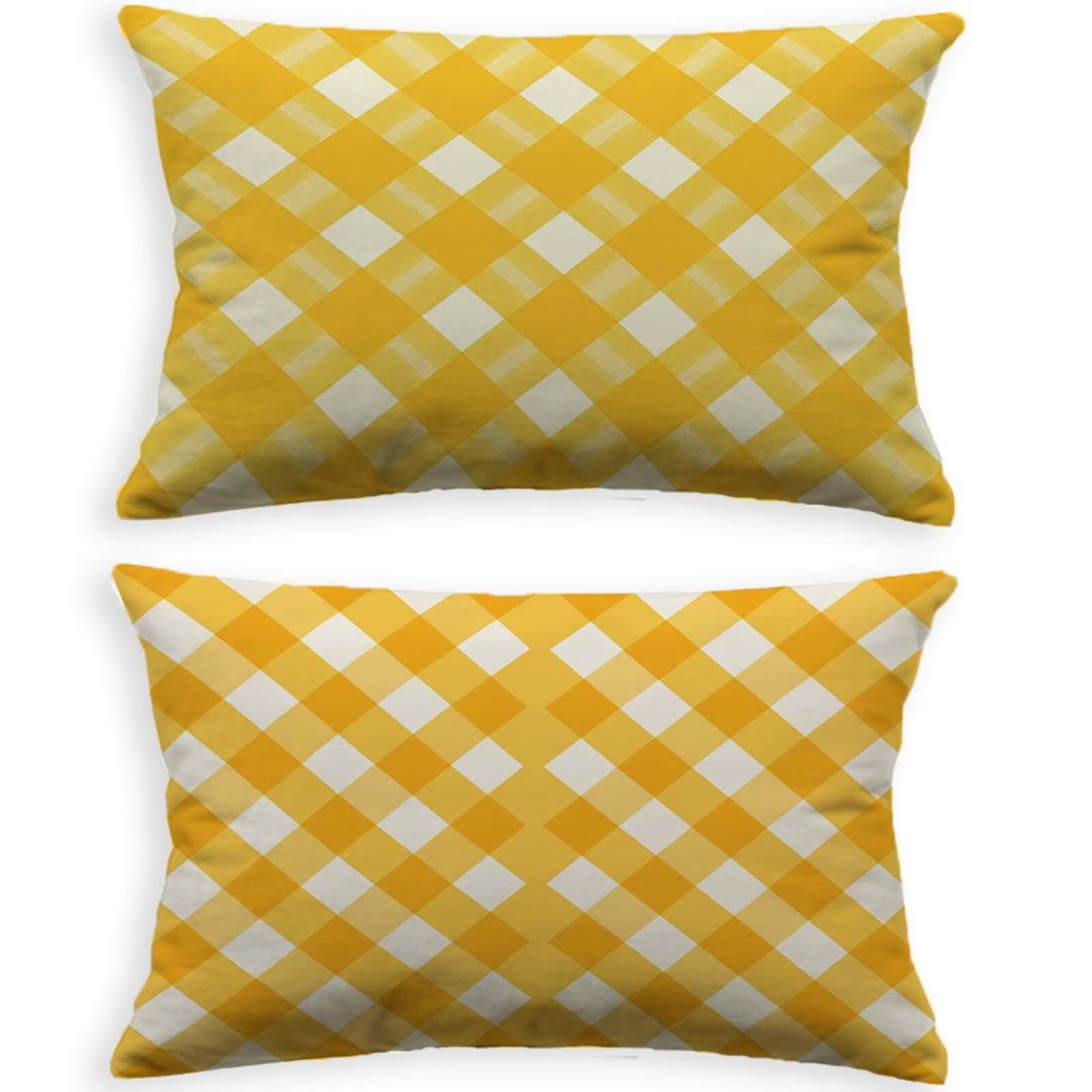 Taie oreiller 80x100cm en velours rectangulaire design treillis chic