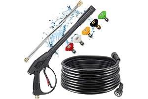 Selkie Pressure Washer Extension Wand, Pressure Washer Gun with 26" Hose
