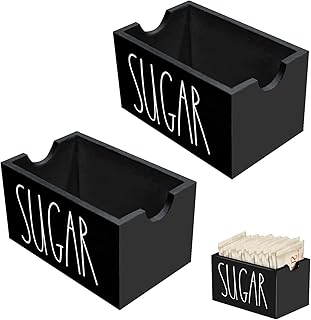 2 Pcs Sugar Packet Holder for Coffee Bar