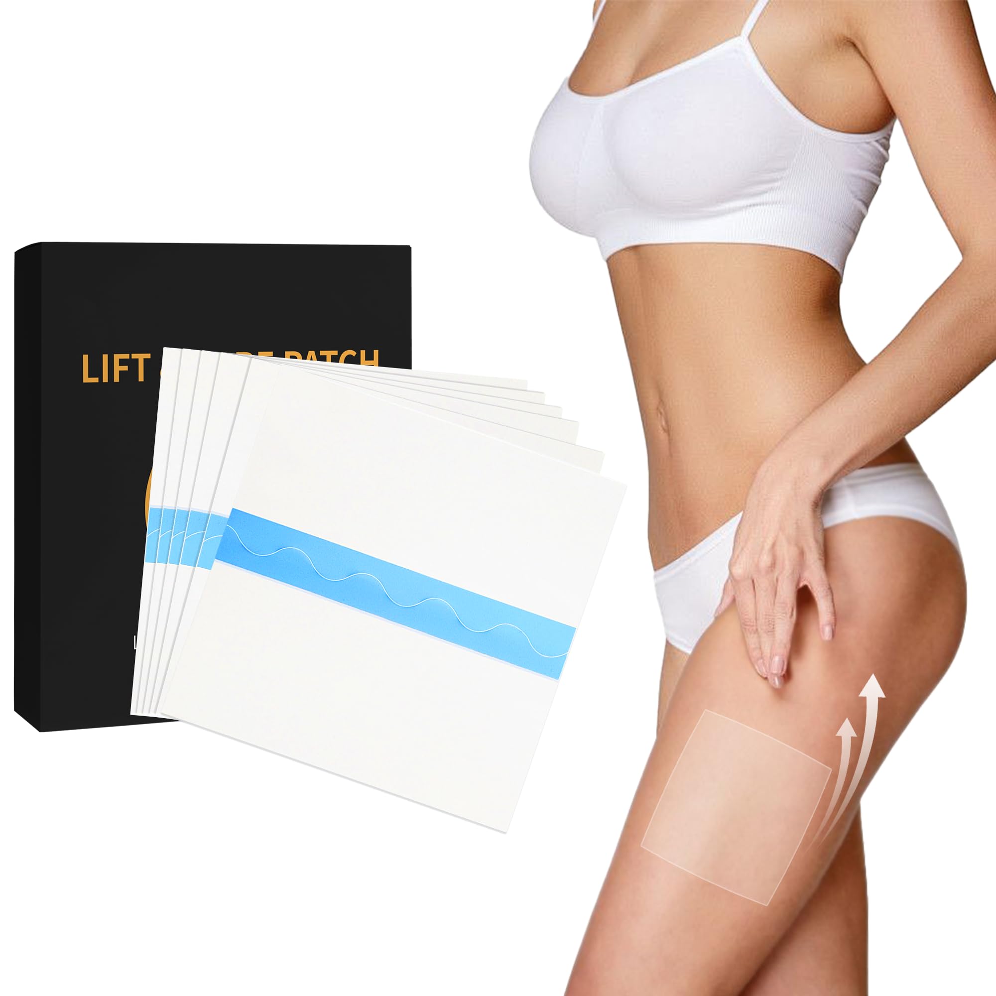 Photo 1 of Thigh Lifting Tape for Women Invisible Body Tape for Leg Sagging Skin 10pcs