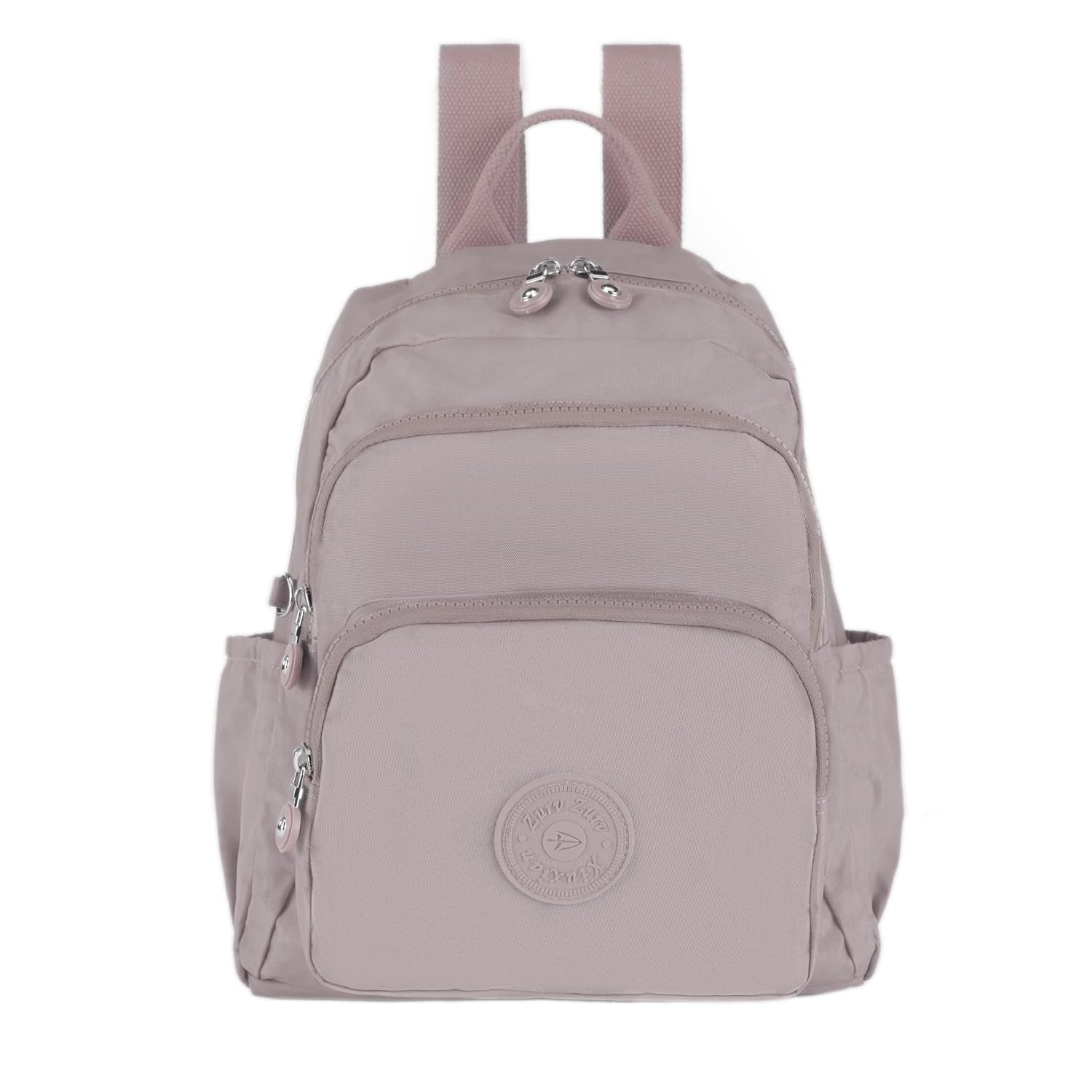 Small Size Nylon Waterproof Backpacks for Women Fashion College Cute Backpack Accommodates 14-Inch Laptops Suitable for Daily Commuting Shopping and Hiking Men Use
