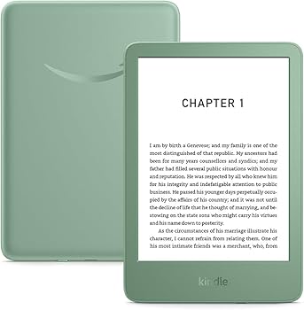Amazon Kindle (newest gen) – Lightest and most compact Kindle with