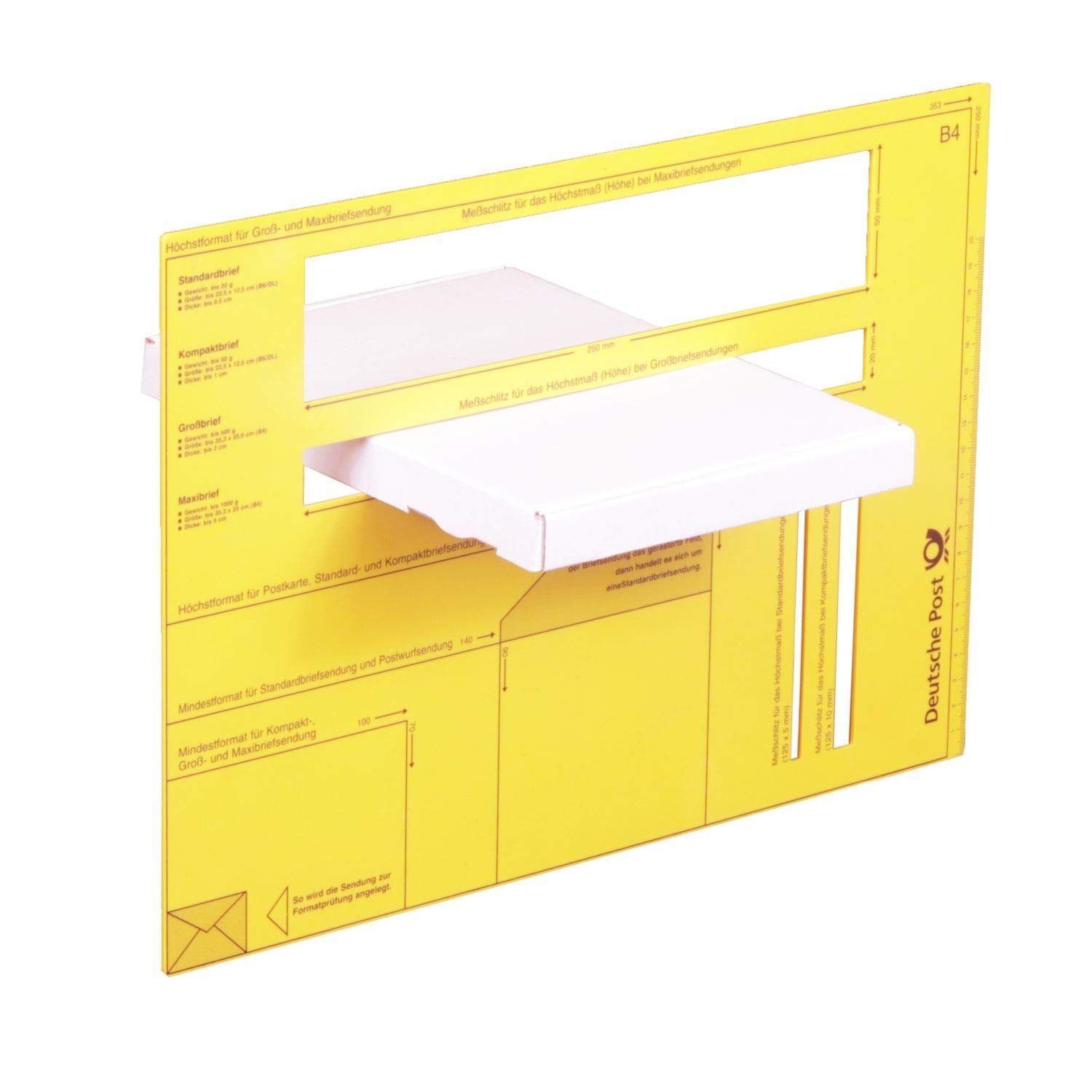 smiley pack 200x Großbriefkartons 230 x 160 x 20 mm weiß DIN A5 B5 stabiler Versandkarton Postkarton Faltschachtel für Warensendung, Büchersendung und Großbrief mit Steckverschluss (200 Stück)