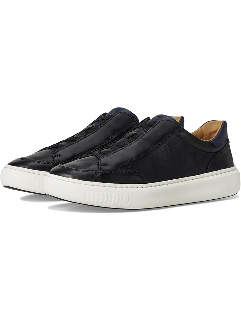 Black Johnston & Murphy Anders Stretch Lace-To-Toe