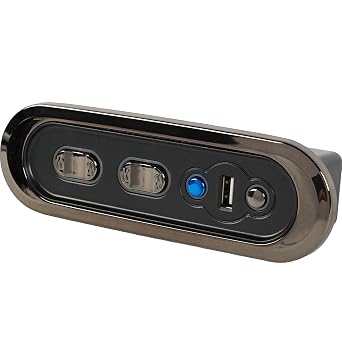 Mulin Power Recliner Switch MLSK65-F4 مع USB 6 وحدة تحكم زر لكرسي رفع أريكة سرير تدليك الأريكة