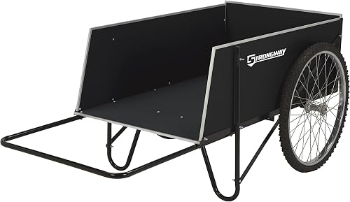 Strongway Garden Cart, 400-Lb. Capacity, 48in.