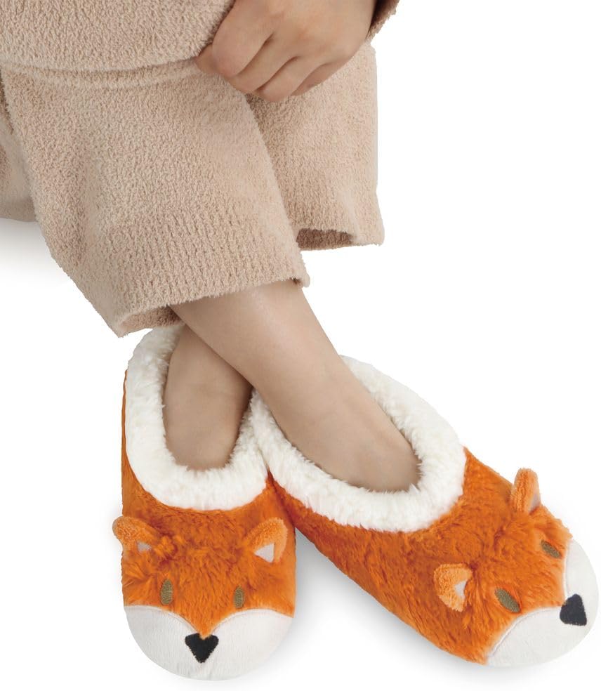 Snoozies Barnyard Animal Slipper Socks for Women