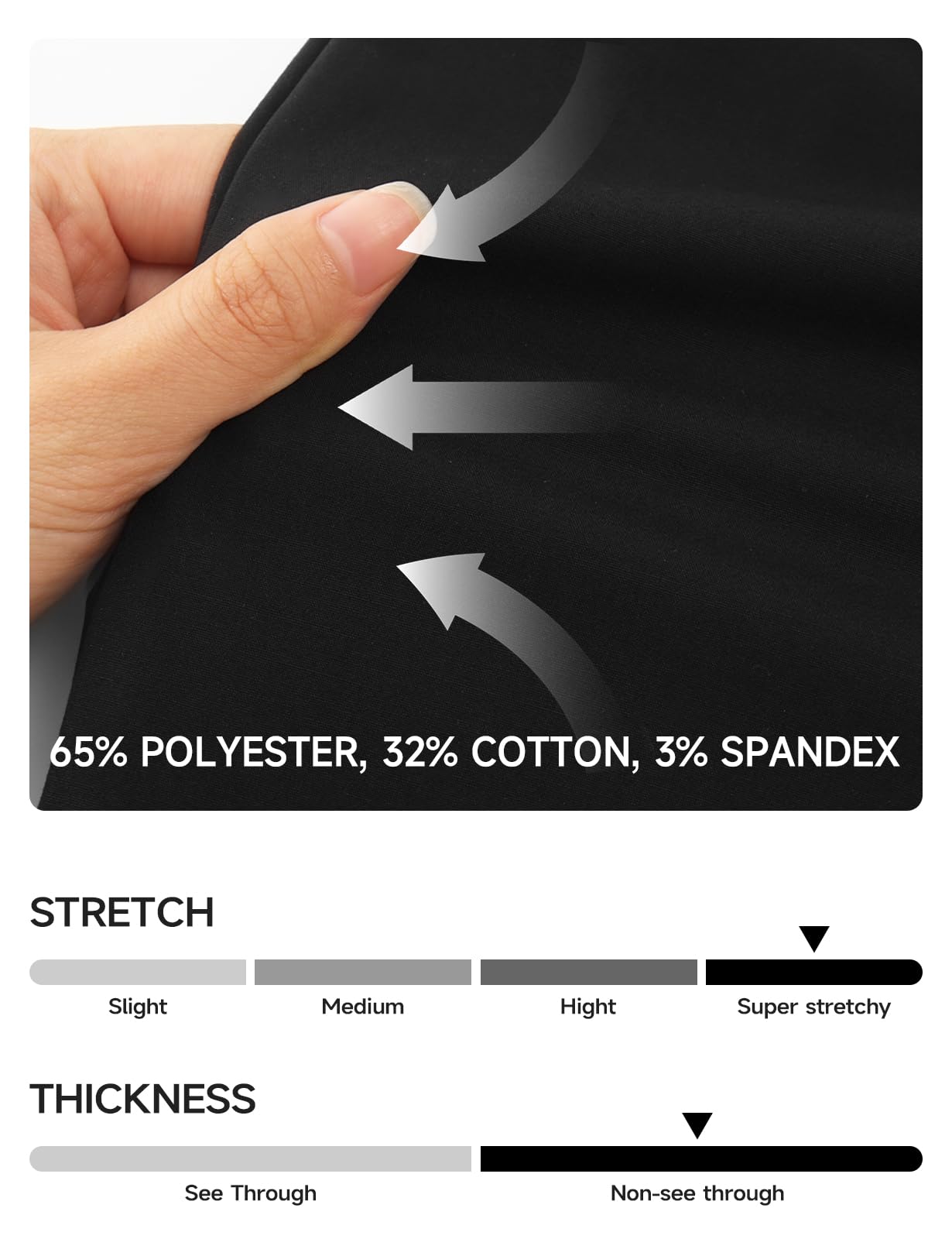 Spring&Gege Camisas elásticas de manga larga para chicos, fáciles de planchar, corte regular, sólido, camisa para traje regional, clásico, diario, boda, graduación, escuela