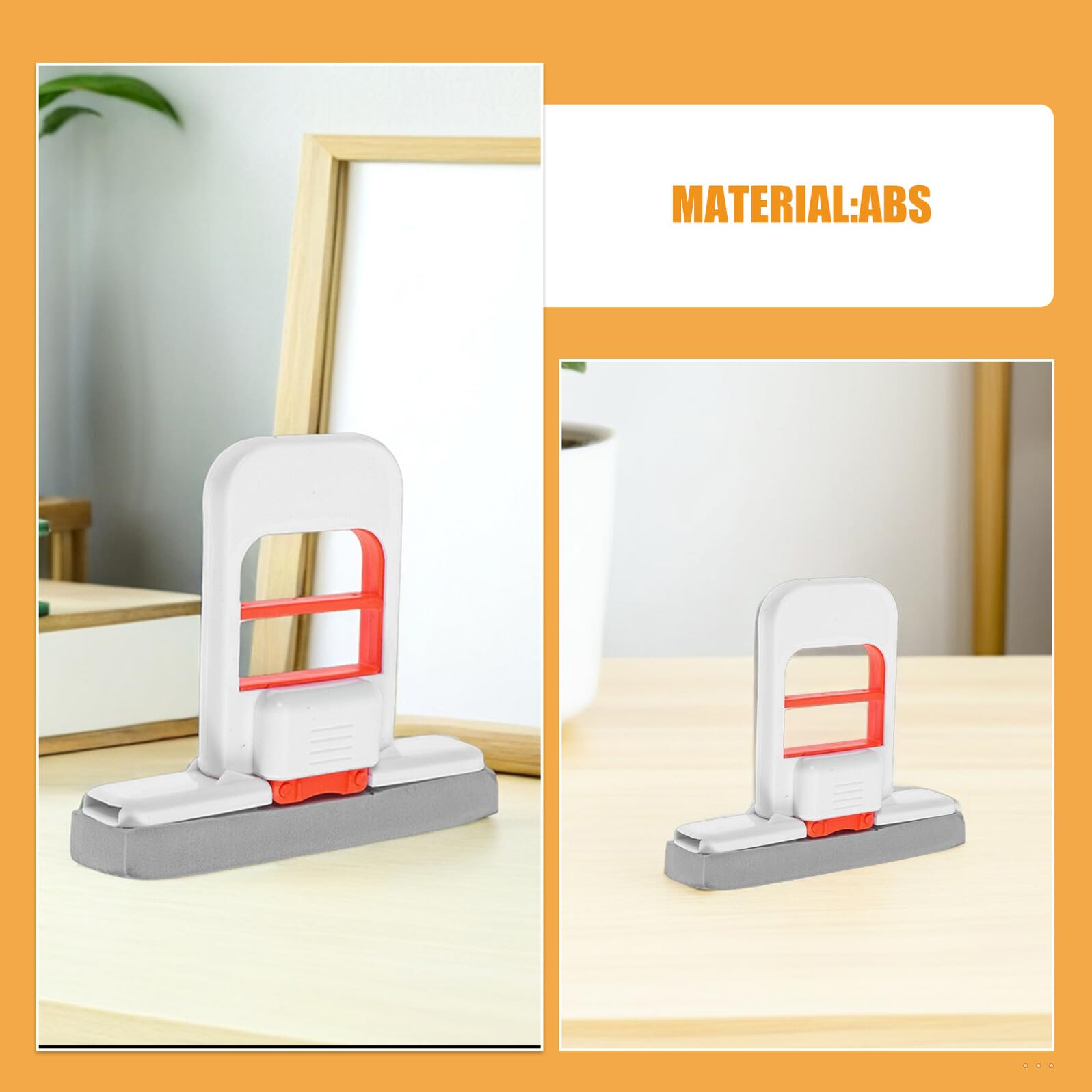 TOYANDONA Mini Trapeador Plegable Portátil Autoapretable con Esponja para Limpieza Húmeda y Seca, Tamaño Pequeño, 3 Unidades con 9 Recambios, Adecuado para Cocina, Baño y Escritorio