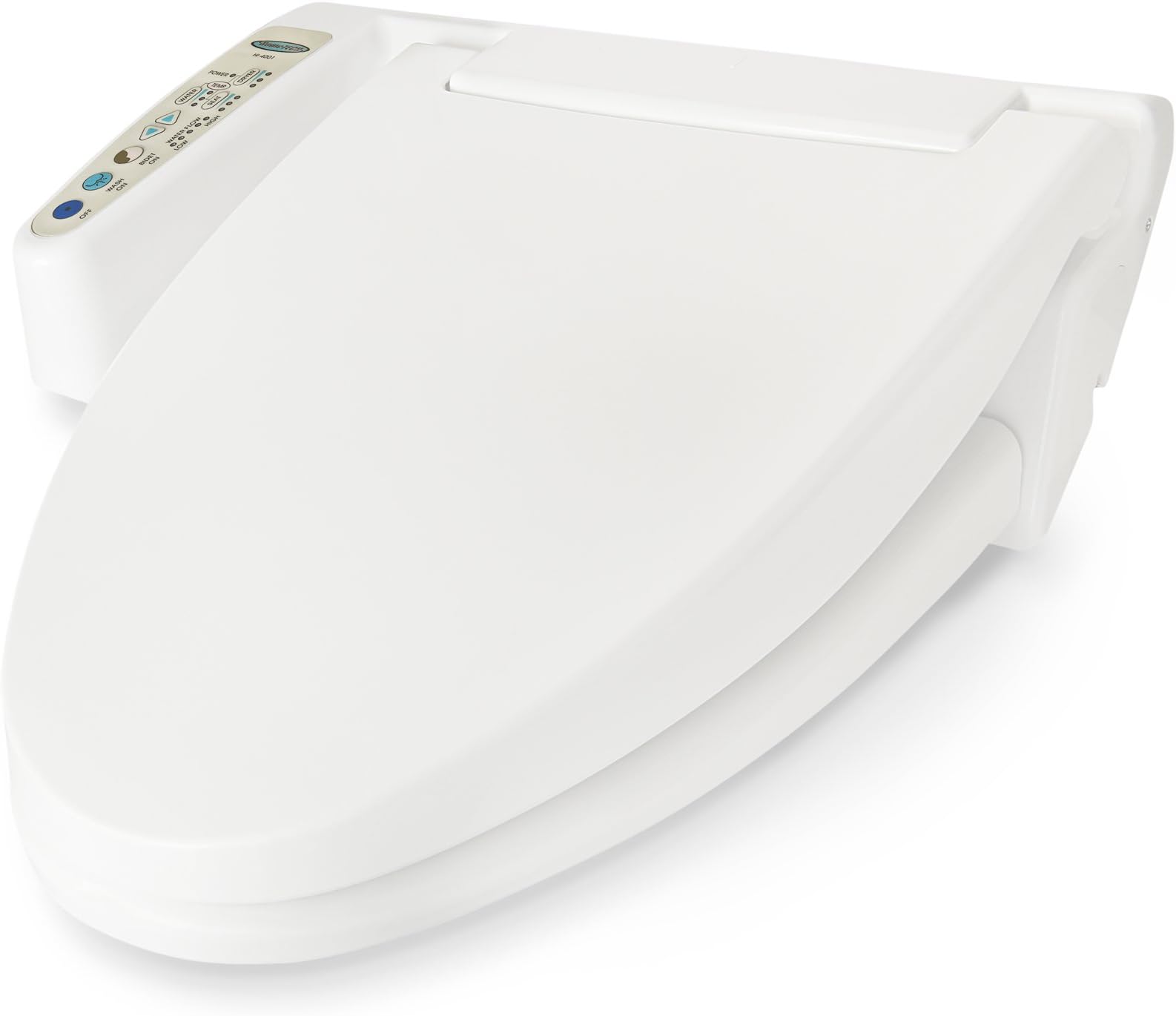 Feel Fresh HI-3001WT Elongated Basic Electric Bidet Seat (White)