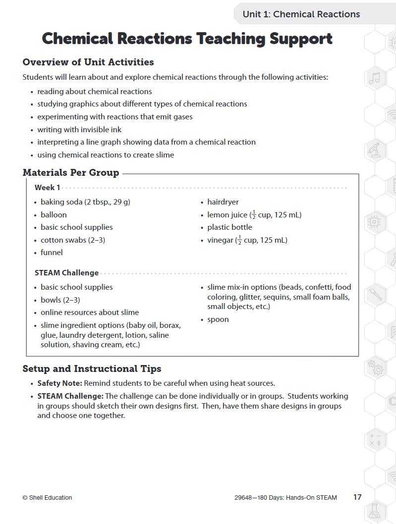 180 Days: STEM/STEAM for 5th Grade Practice Workbook for Classroom and Home, Cool and Fun Practice Created by Teachers (180 Days of Practice) - Image 5