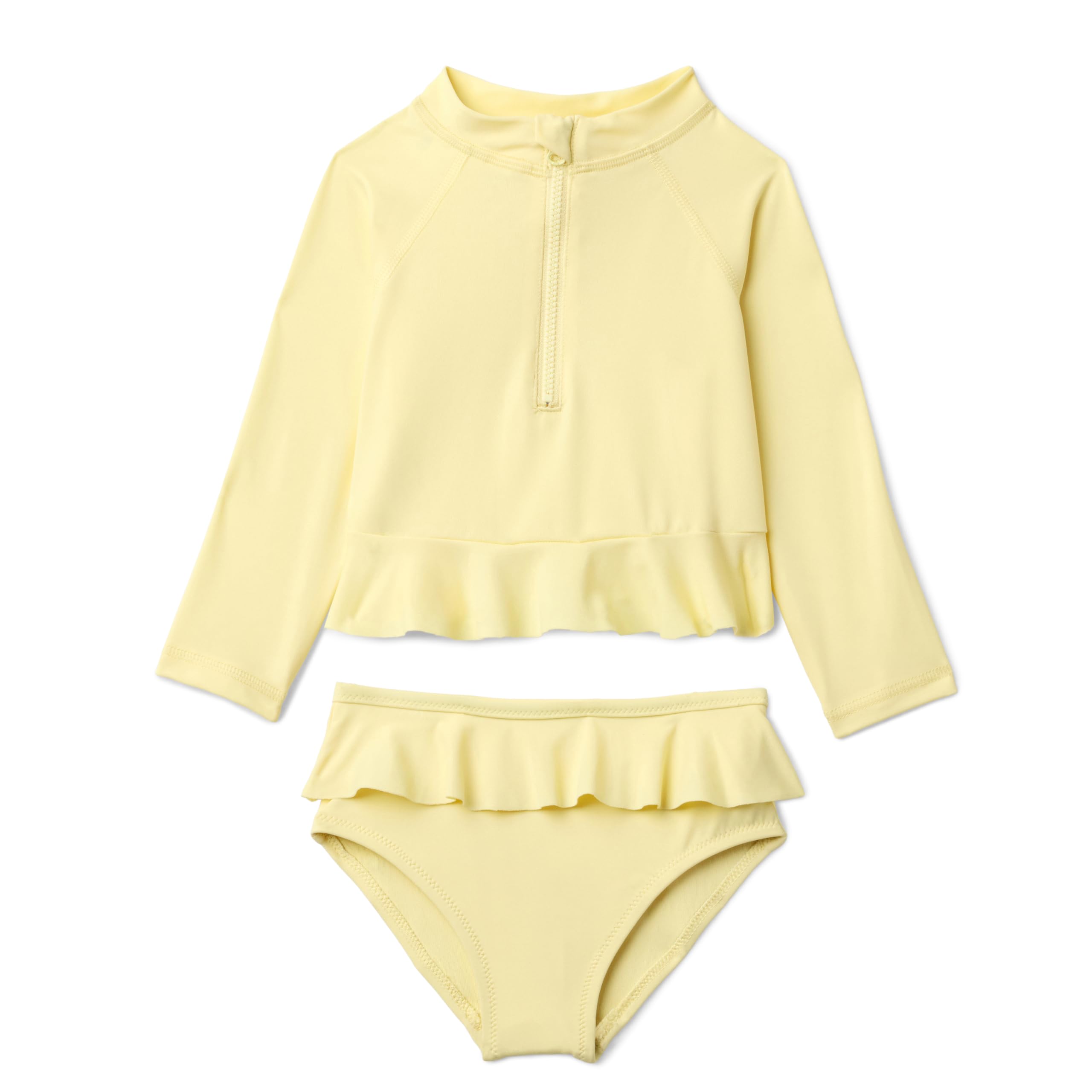 

                                                    Amazon Essentials Baby Girls' Ruffle Rashguard Set