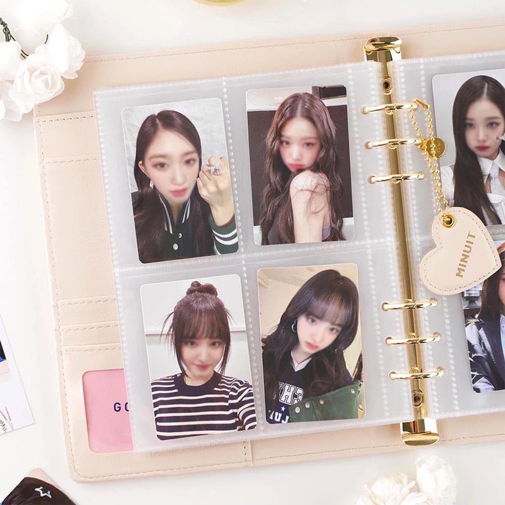 Amazon.co.jp: MINUIT A5 A6 バインダー リフィルパック 両面