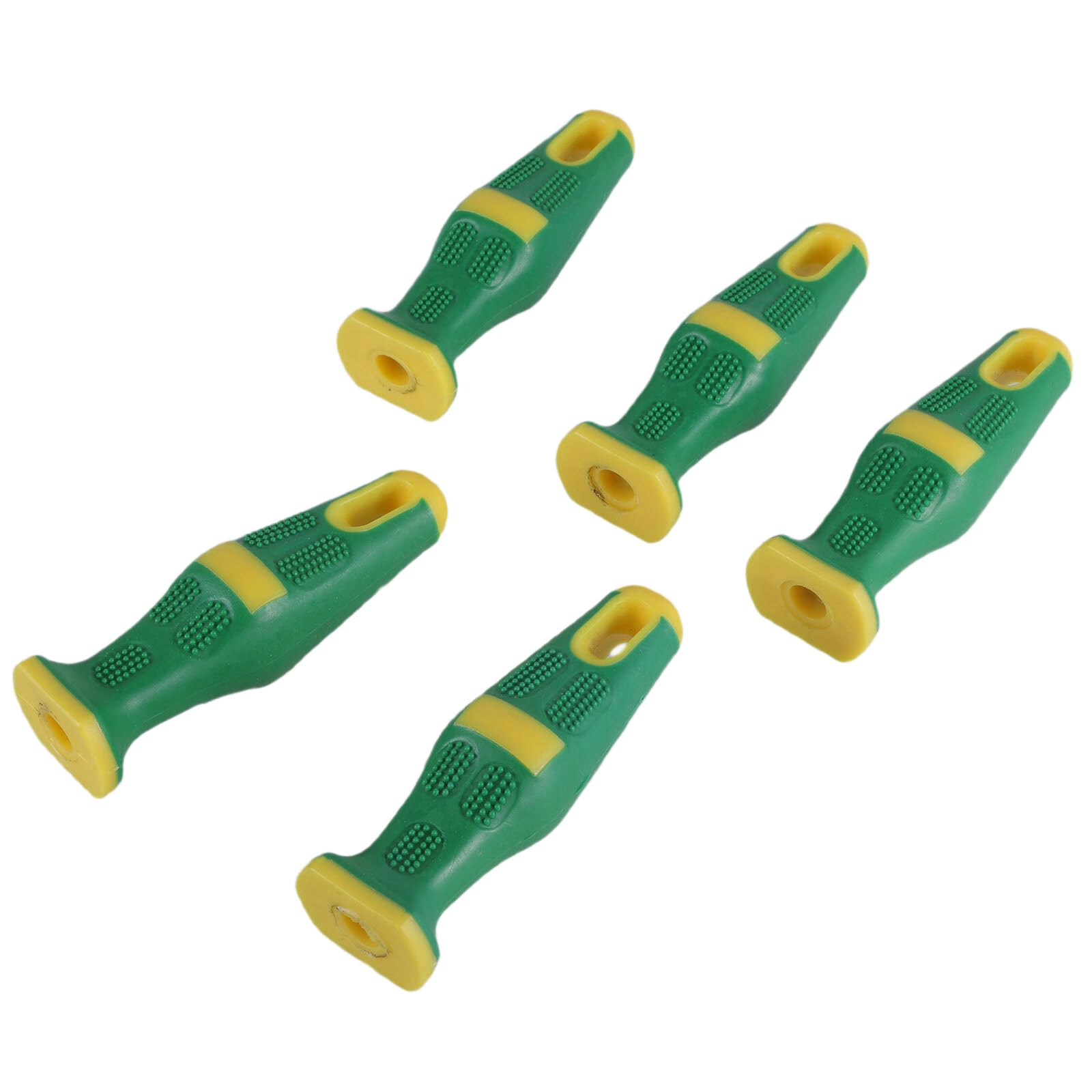 Tsophreniq 5Pieces File Handle For Woodwork And Metalwork Tool, Comfortable Grip, Tool Handling, Flat And Semi Round Files Comfortable File Grip
