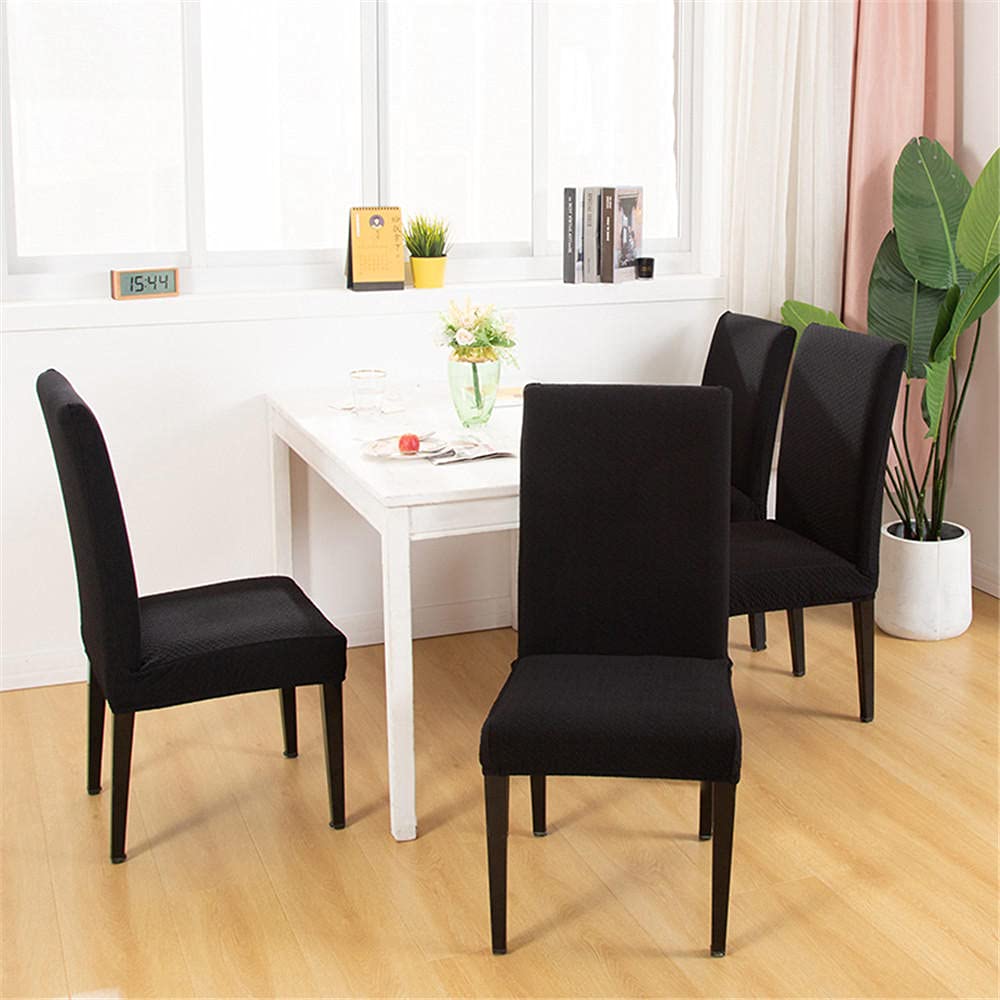 Halloween Stuhlhussen 4-tlg. - Spannbezüge Mit Geister-Motiv Für Esszimmerstühle