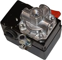 Vista 2 de XIAOWEI Z-AC-0746 / AC-0746 Interruptor de presión para cable Porter 135/110 PSI 4 puertos 24amp