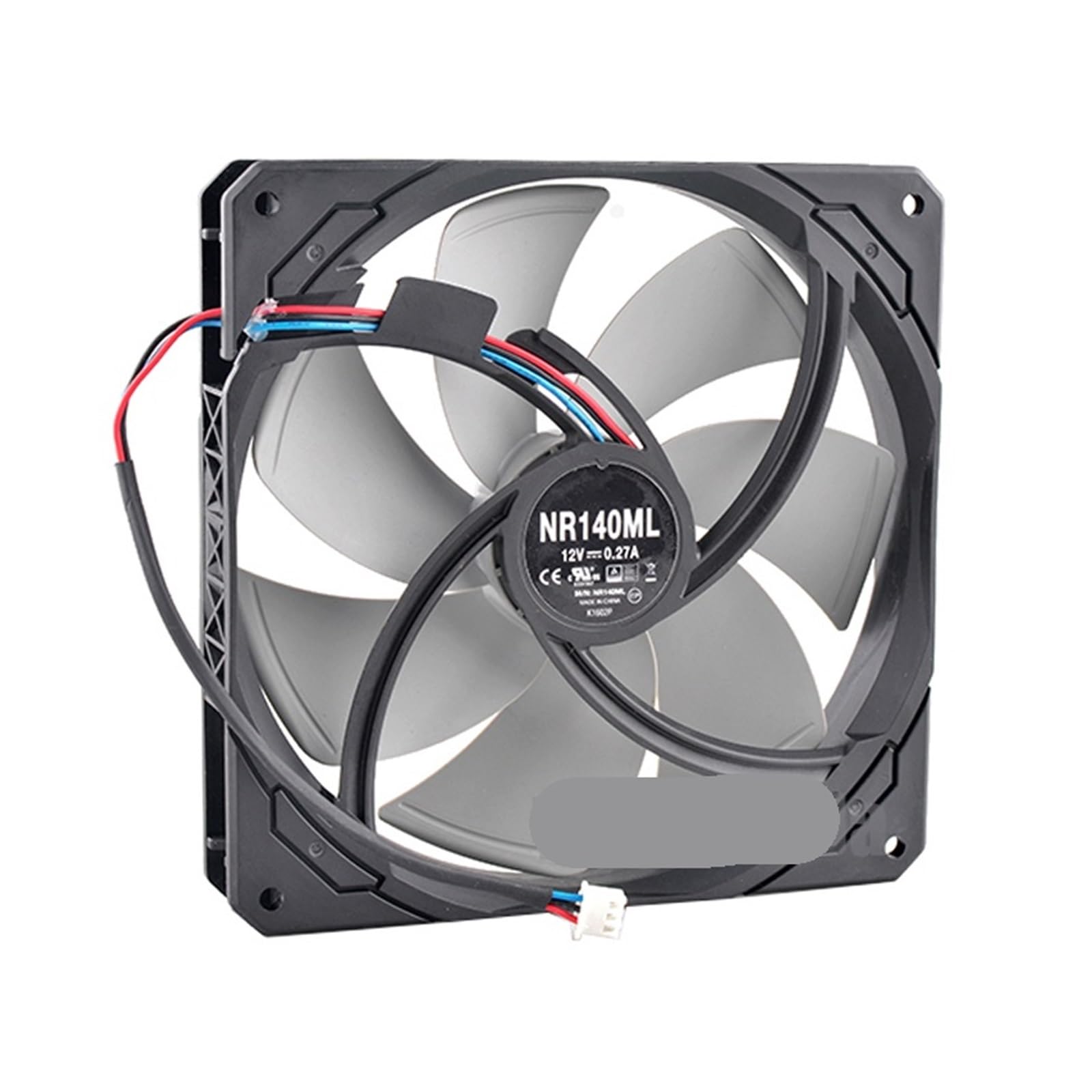 JJKKOZVQF NR140ML 14cm 140mm fan 140x140x25mm DC12V 0.27A cooling fan