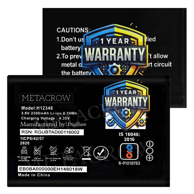 Original H12348 Battery Compatible with Reliance Jio WiFi 4G Router JioFi 2 M2 M2S Jio 4G Dongle - (2300mAh) - 1 Year Warranty_CD13