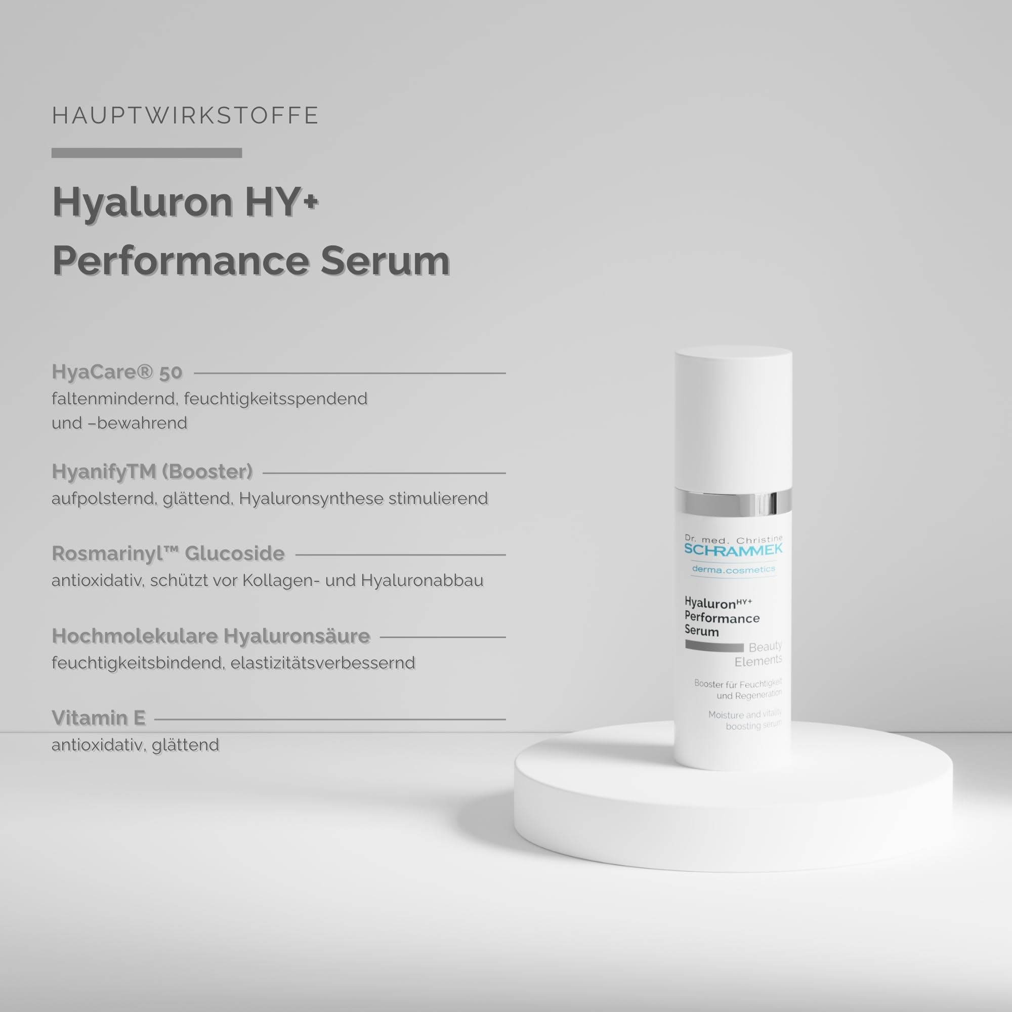 SCHRAMMEK Hyaluron HY+ Performance Serum, 1 x 30 ml