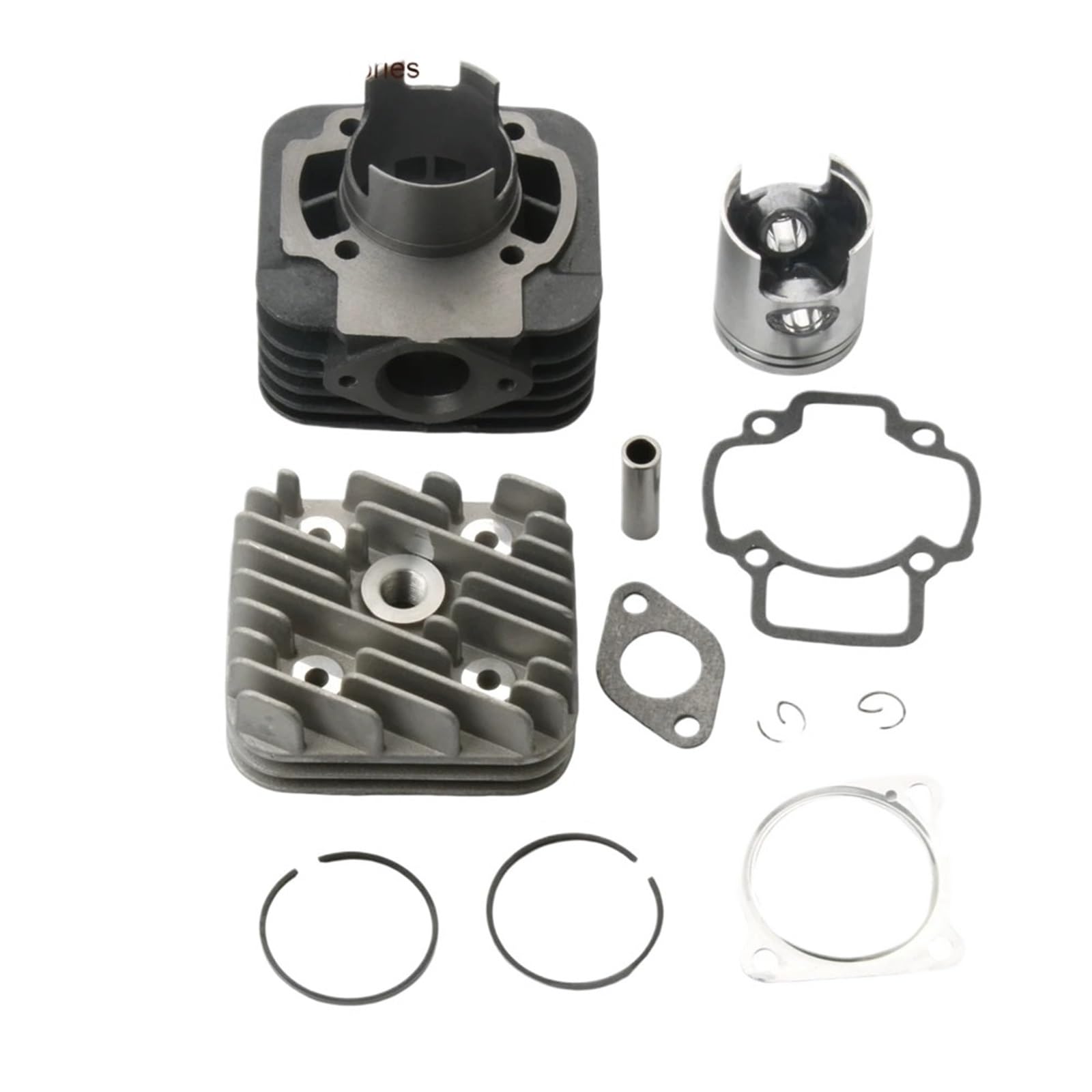 Cylindre 70cc culasse course 47mm moteur moto 50cc AC 2 temps