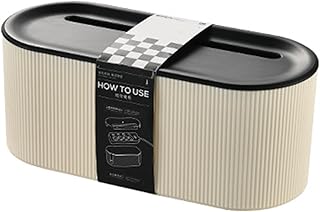 KEXIAO Caja de gestión de cables de moda para un almacenamiento limpio y seguro de cables eléctricos en el hogar o la oficina, diseños que ahorran espacios