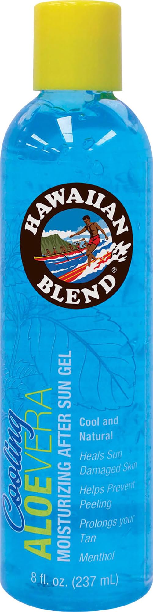 Hawaiian Blend Aloe Vera Gel 4 Bottles 8 Oz. each