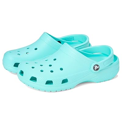 Crocs Kids Classic Clogs (Little Kid/Big Kid) Kids Shoes Aquamarine