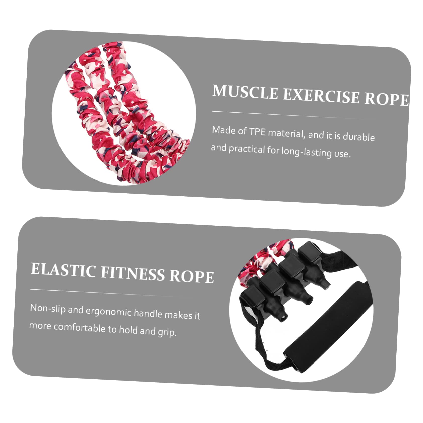 Yardwe Fascia Elastica per Il Fitness Attrezzature per Esercizi Sit Up per Cosce Attrezzature per Addominali Macchine per Esercizi