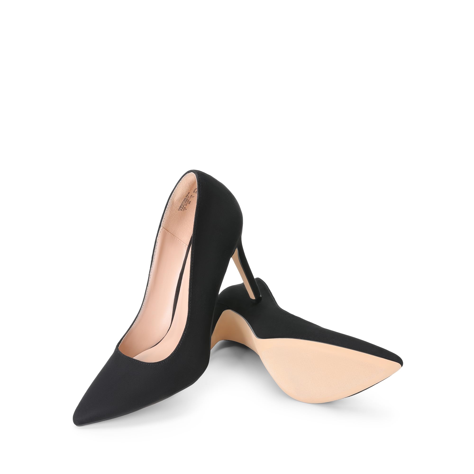 DREAM PAIRS Damen High Heels Spitzschuh Pumps Hochzeit Brautschuhe