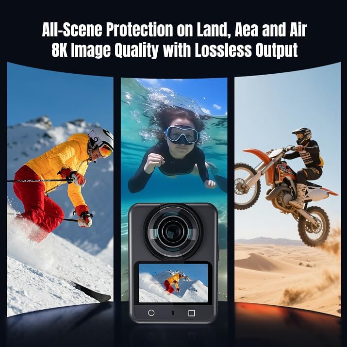 Lens Guard/Lens Protective Cover Compatible with DJI Osmo 360, High-definition Anti-Scratch,Waterproof Dustproof (Optical Glass)