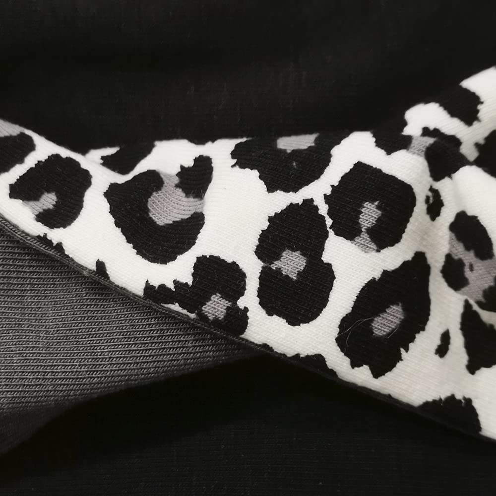 CAREBELL Fazzoletto Oncologico Smooth/Design Leopard Grey/Tessuto di Bambù/Pelle Sensibile/Perdita di Capelli/Preformato/Senza Cuciture Interni/Certificato Oeko-Tex