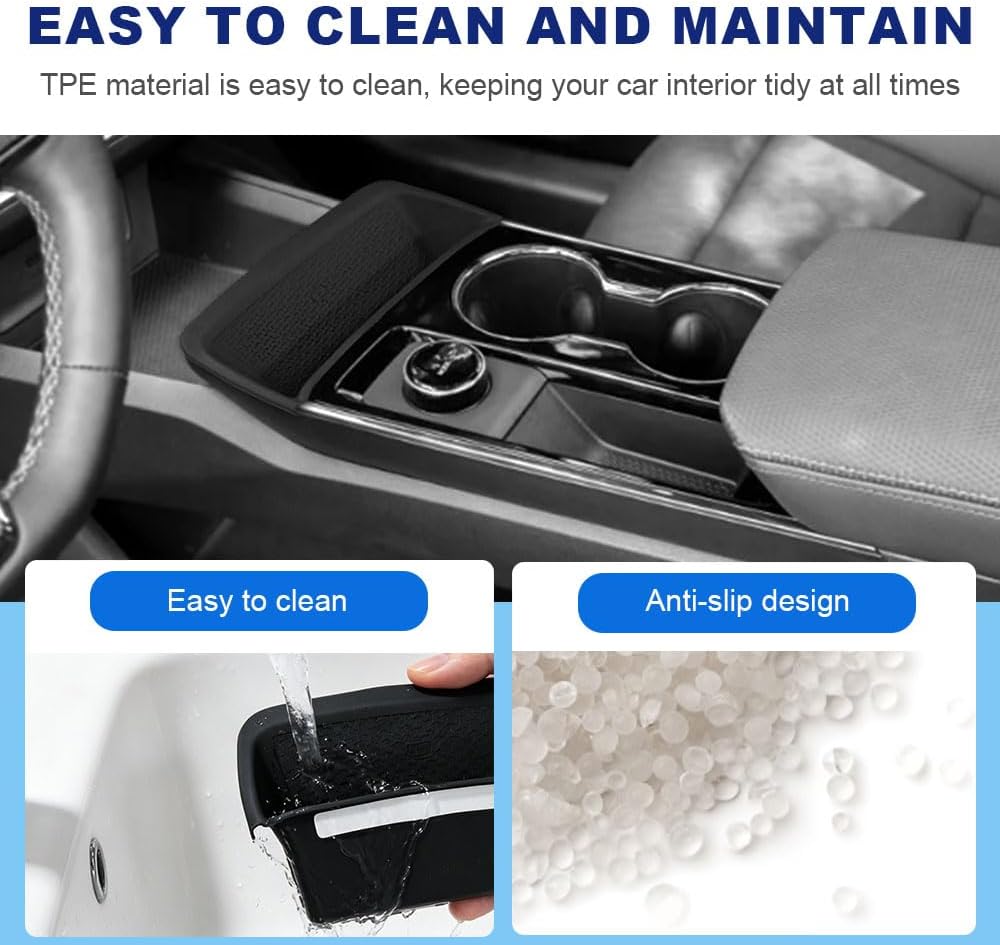 Wireless Charging Protective Mat for Chevy Equinox 2024-2026 Accessories Center Console Wireless Charger Pad Silicone Anti-Slip image 4