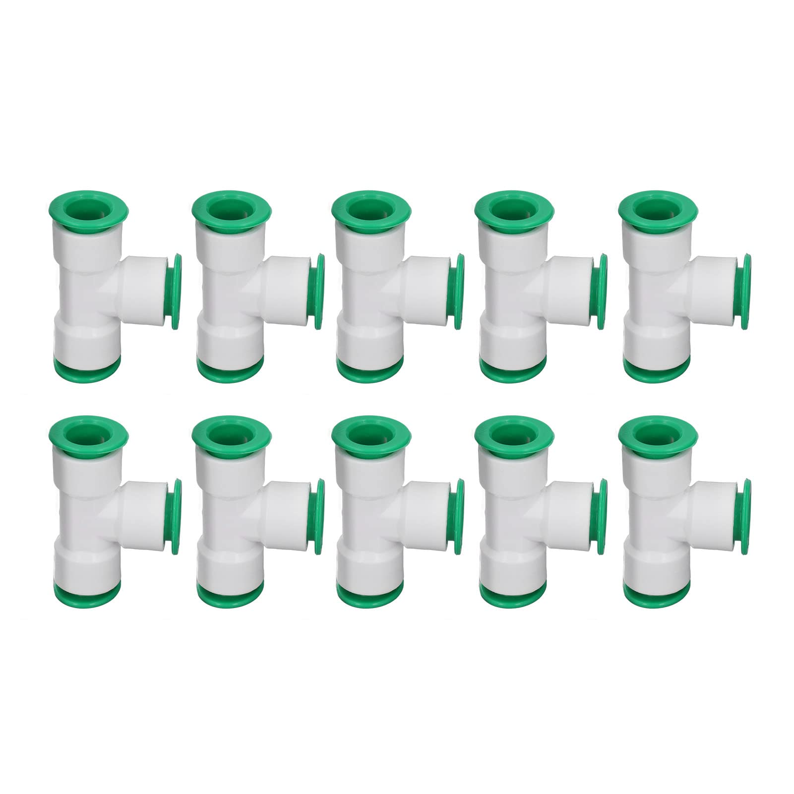 Pneumatik T-Stück Steckverbinder Schlauchverbinder Druckluftverbinder Für PU PA PTFE Schläuche