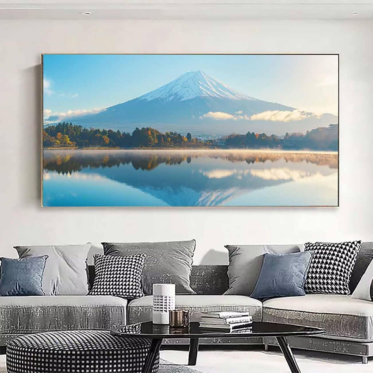 Mount Fuji diamentowe zestawy artystyczne dla dorosłych, malarstwo diamentowe, krajobraz, kryształ, sztuka, zestawy dla dorosłych, dzieci, DIY, 5D, kwadratowe, pełne wiercenie, klejnot, kropki, haft