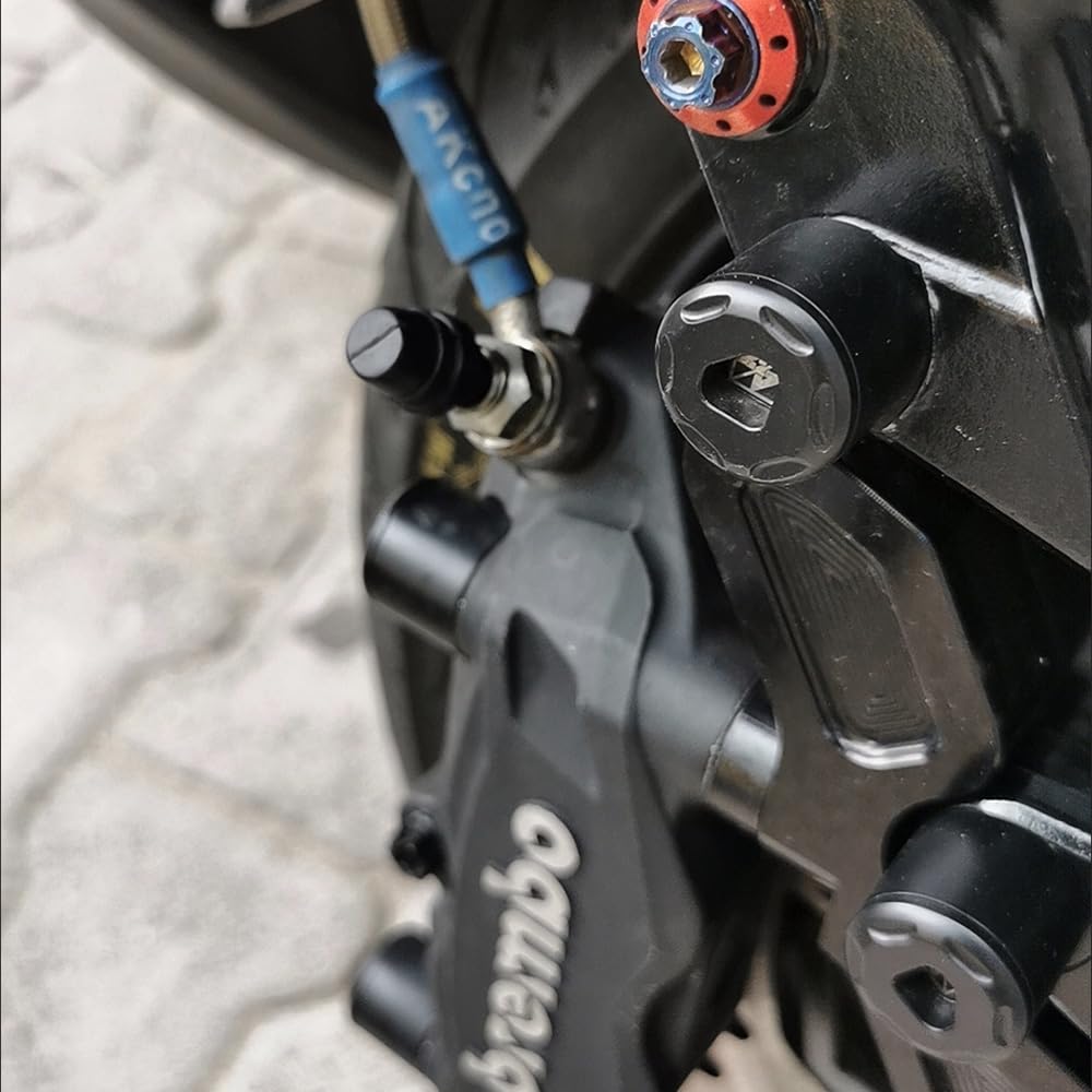 20 Pezzi Tappi in Gomma per Spurgo Coperchio del Tappo di Sfiato del Freno Tappo di Spurgo del Freno Adatto per Veicoli, Auto,Moto e Accessori per Biciclette