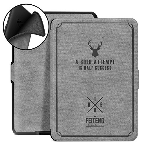 Ayotu Silicone Soft Case for Kindle(8th Generation,2016 Release) E-Reader with Auto Wake/Sleep,Shock Proof