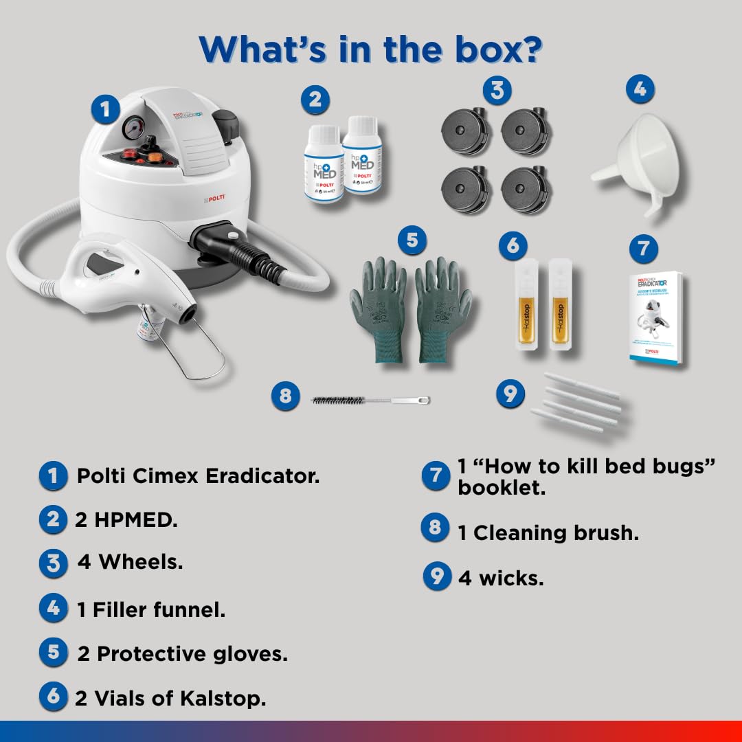 Polti Cimex Eradicator - Professional Bed Bug Steamer product thumbnail 7