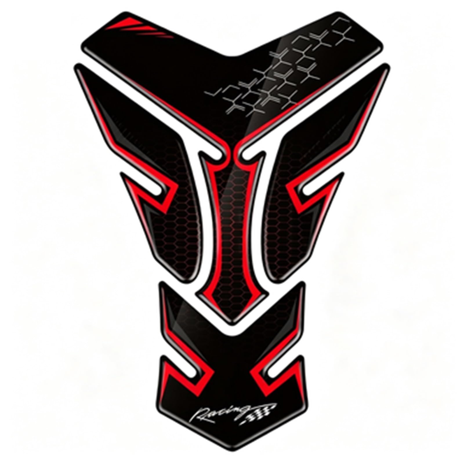 Motorcycle Tank Pad Sticker Decal for Kawasaki for Ninja400 for Z900 for Z1000 for Zx6r for Er6n for Versys 650 Tank Sticker(Color5)