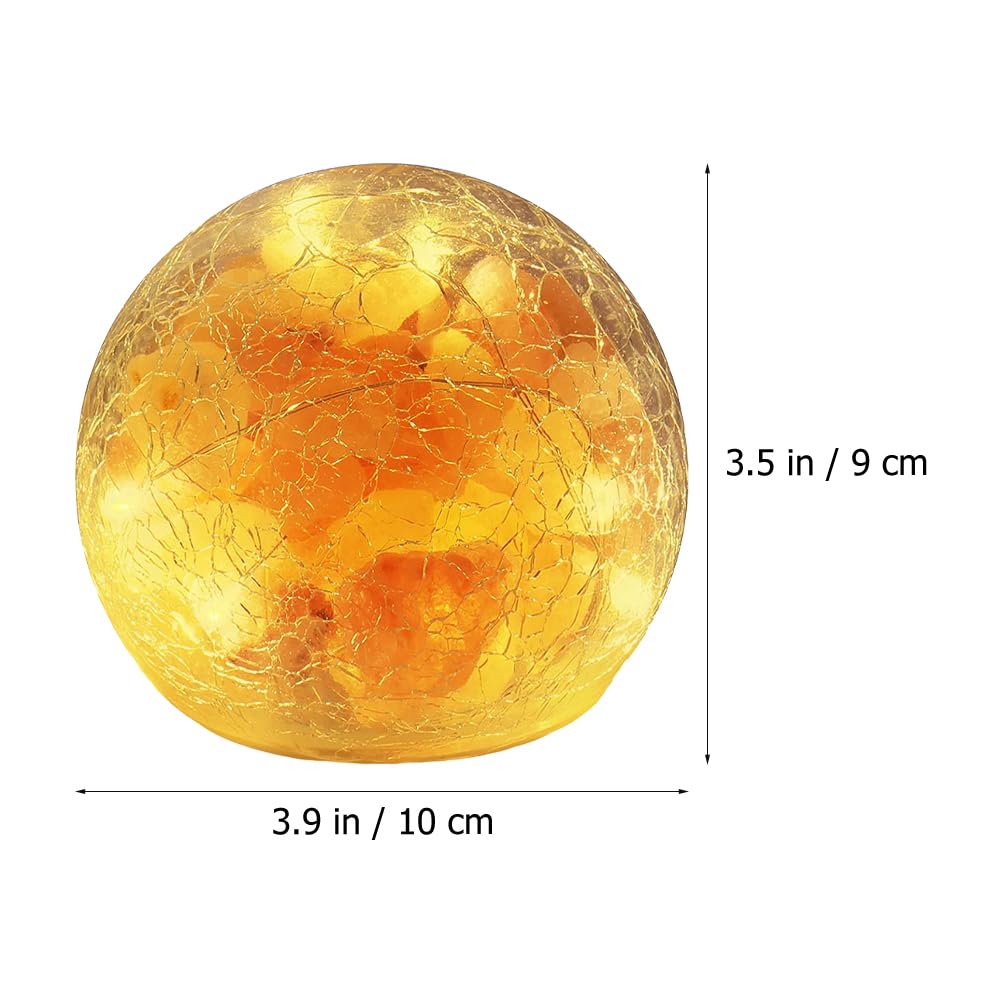 OSALADI Crystal Unique Light with Dimmer Ideal for Home Decor Meditation and Relaxation Creates Soothing Atmosphere with Soft Glow