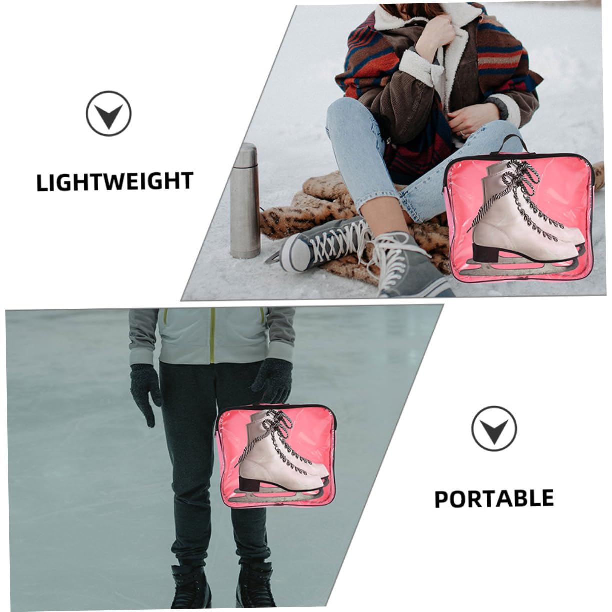 TOYANDONA De Skate À pour Patins À Chaussures De Skate pour Femmes De Scooter pour Voyage Double pour Patins Chaussures De Skate pour Enfants Chaussures en