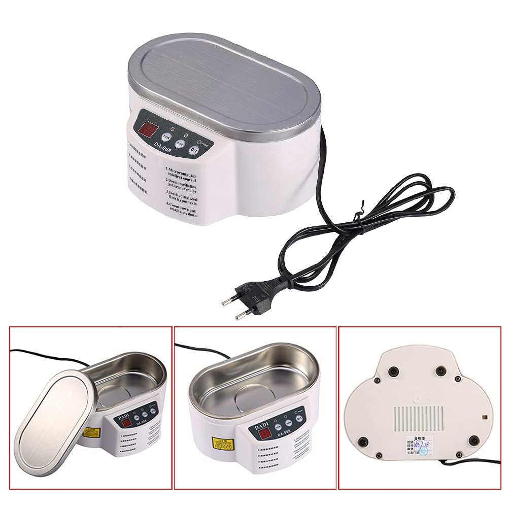 Limpiador De Baño Ultrasónico Digital 30W/50W Seleccionable, Capacidad 600ml, Apto Para Diversos Objetos