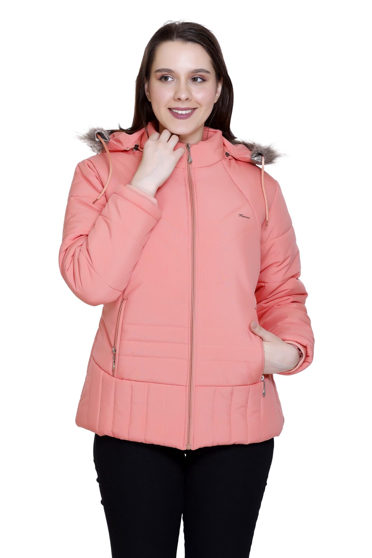karori Women Solid Parka Jacket-picture-10