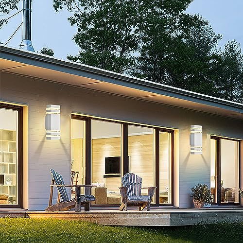 Mengjay Moderna Applique Esterno,GU10 Impermeabile...