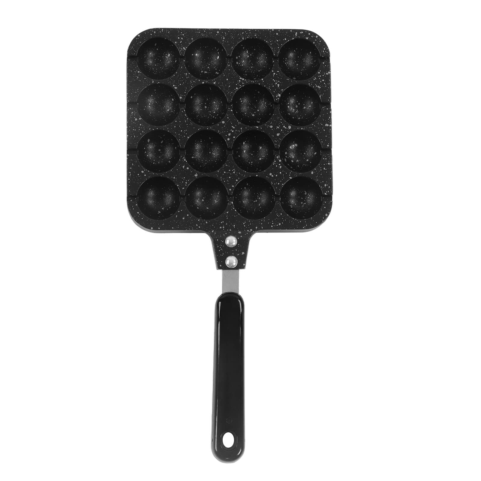 Takoyaki Pan, 16 Holes Octopus Meatballs Pan Aluminum Alloy Takoyaki Baking Tray for Home Kitchen