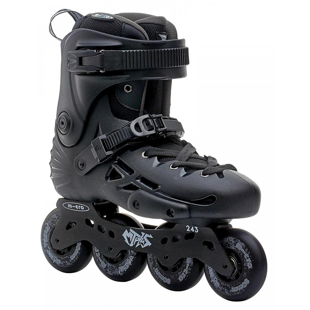 micro MT-Plus Patines en línea para Adultos, rodamientos ABEC 5, con Ruedas de Poliuretano, Orificios de ventilación y Protectores